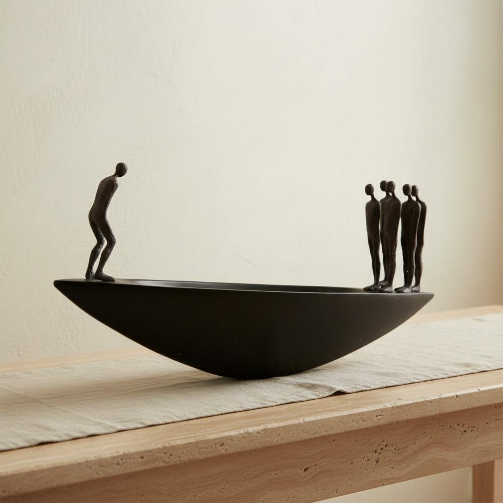Luxury Lifestyle Items - Statua Moderna in Resina a Forma
