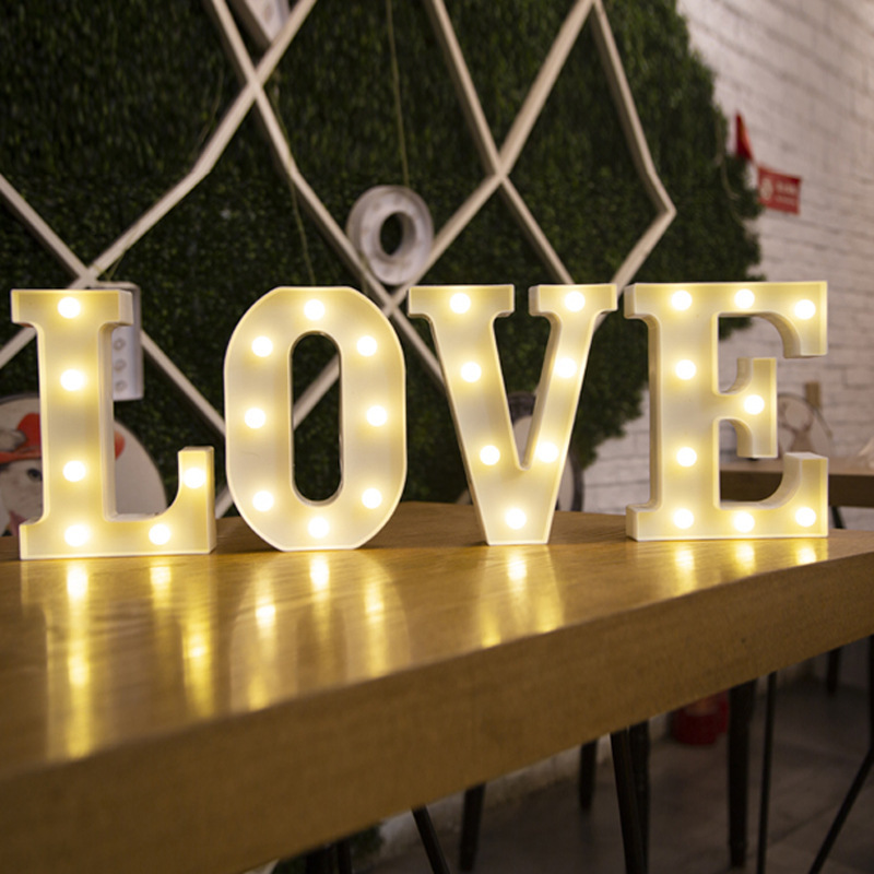 Luxury Lifestyle Items - Lettere dell'alfabeto di lusso Luci a